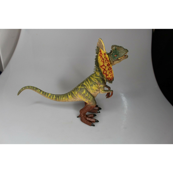 2020 Adventure Force Dilophosaurus Realistic Sturdy Plastic 8" Dinosaur Figure - Picture 1 of 5